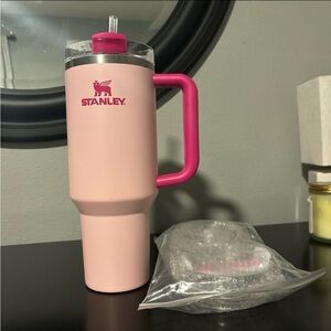 SOLD- pink 40oz Stanley cup